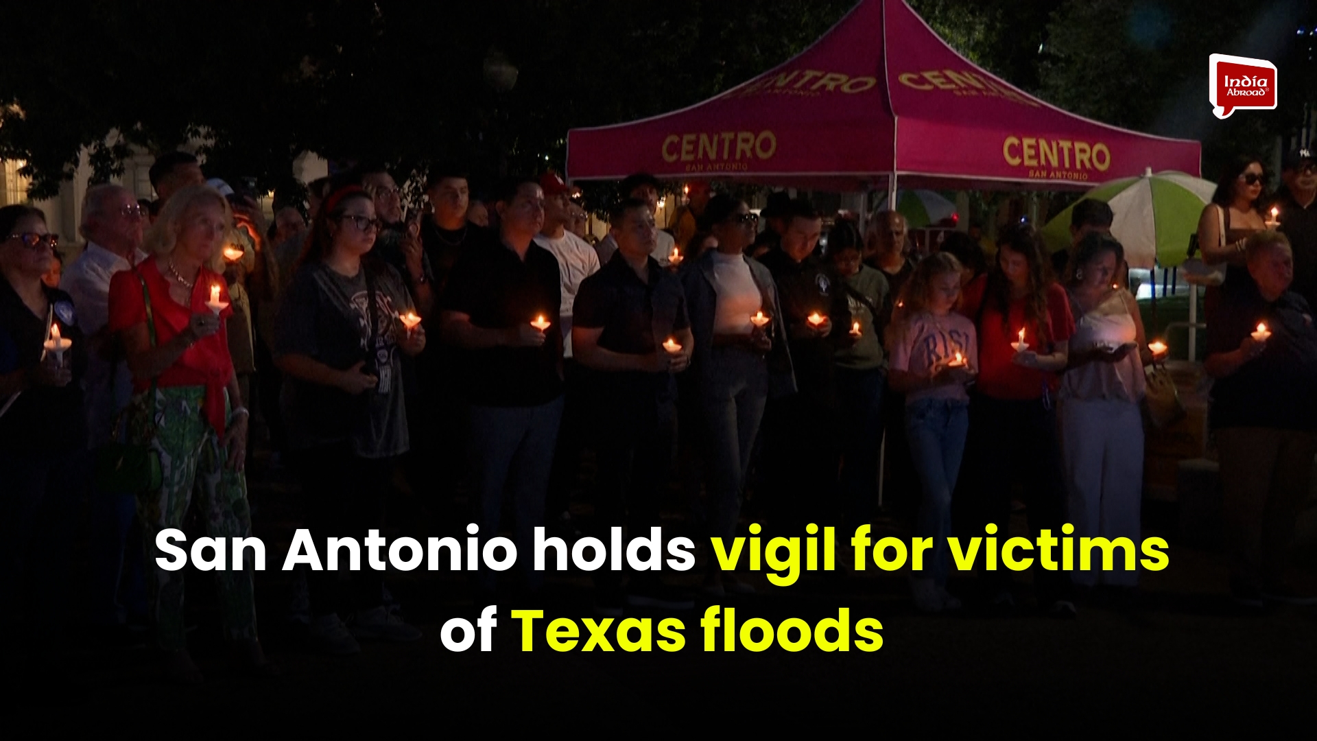 San Antonio holds vigil for victims of Texas floods